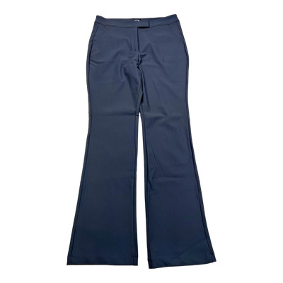 NEW Ookie and Lala Women s Black Scuba Ponte Kick Flare Pants - L