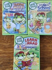 LeapFrog Lot Of 3 DVDs Ages 3-6 Years