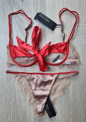 Andres Sarda 90B Set FR / BH 75B EU / BH 34B UK / String Gr. 38 FR und EU