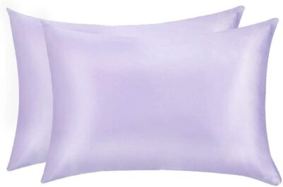 2 Pcs/Set Luxurious 100% Mulberry Silk Pillowcases for Hair&Skin-Super Soft