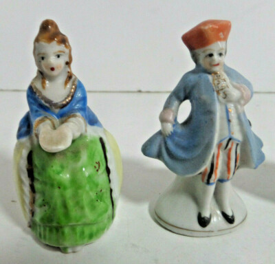 4 small victorian man and women occupied Japan figurine | eBay