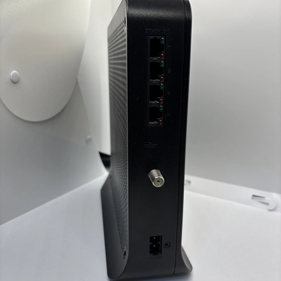 Ubee DDW365 Wireless Docsis 3.0 Cable Modem Router Gateway (missing Power Cord) - Image 4 of 4