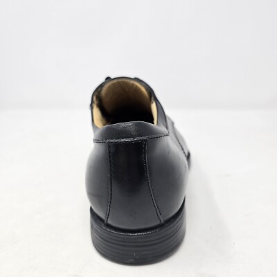 Johnston & Murphy 7425 Mens Derby Shoes Size 11.5 Formal Business Black Leather Johnston Murphy 20-7425 Sheepskin Leather Black Shoes  main image 4