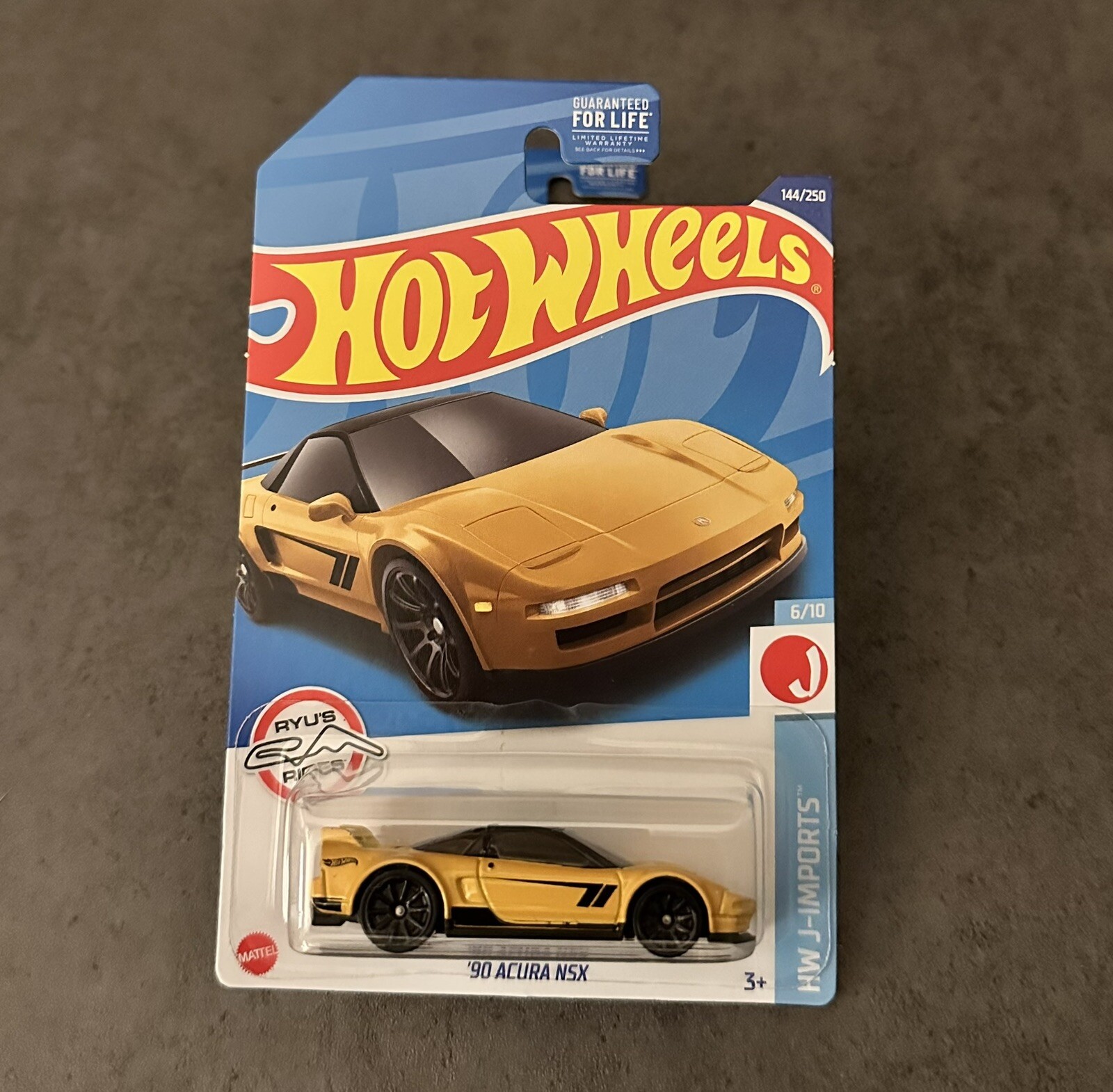 Hot Wheels ‘90 Acura NSX 6/10 HW J-Imports 144/250 RYU’s Rides “NEW” | eBay