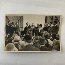 Press Photo Photograph Australian Aviator Pilot Bert Hinkler Record Flight