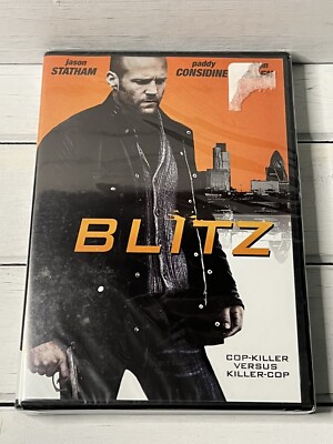 Blitz (DVD, 2018, WS, Region 1). Jason Statham. FACTORY SEALED.