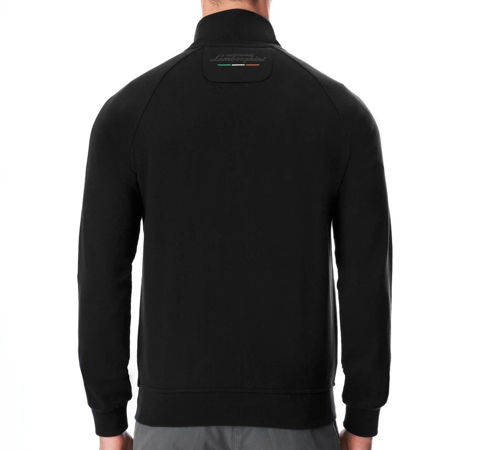 Sudadera Oficial Lamborghini Cremallera Completa Negra Foto 3 de 4