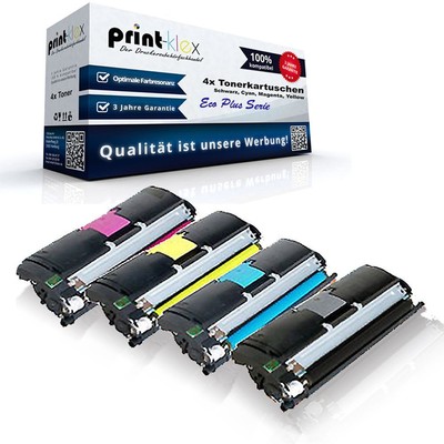4x Toner für Konica Minolta Magicolor 2590 MF Black Cyan Magent Eco Plus
