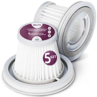 5x Hepa Filter für Xiaomi Mi Vacuum Cleaner Mini ECF Staubsauger Staubfilter