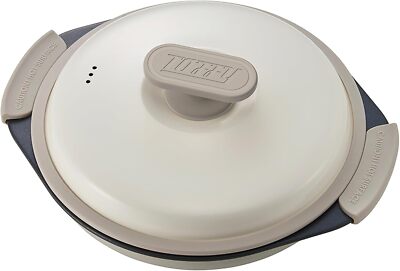 TOFFY Microwave Grill Pan K-MW3-PW Pure White Range Cooker Wave 