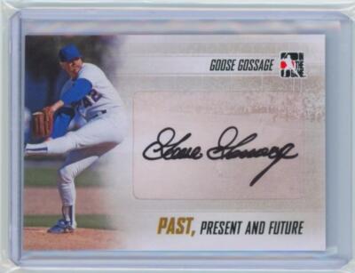 2014 In The Game Goose Gossage Auto HOF  Past, Present and Future #PPF-GG1