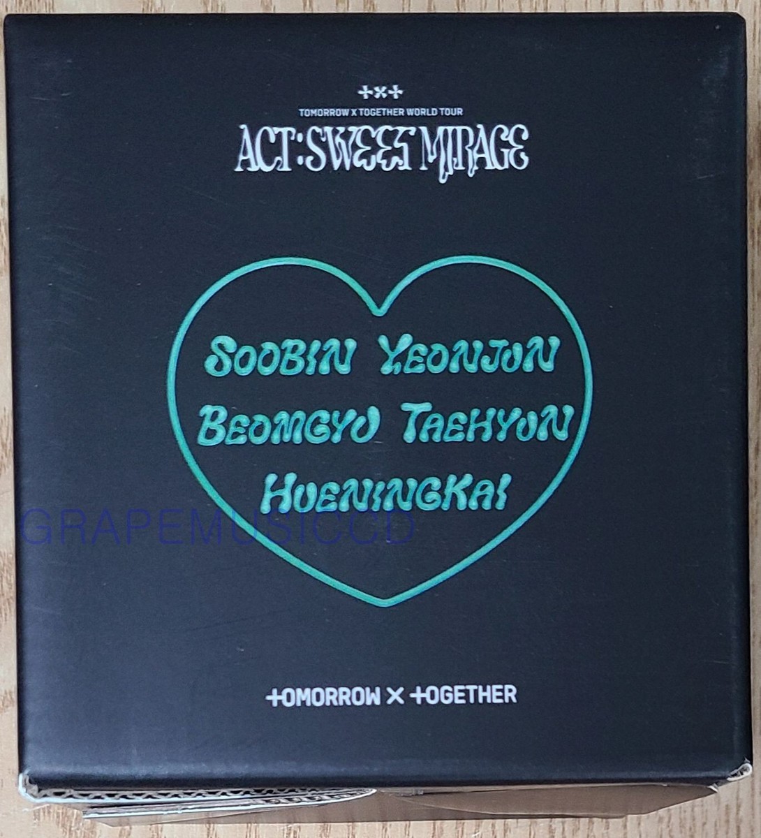 TXT WORLD TOUR ACT : SWEET MIRAGE OFFICIAL MD GLASS CUP NEW | eBay