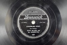 Ozzie Nelson and his Orchestra - Brunswick 78 RPM - Streamline Strut A17