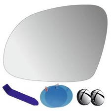 EAP Driver Side Mirror Glass Compatible with VW Tiguan 2009 Driver - Heated