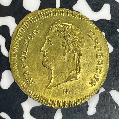 Undated France/Germany Napoleon Brass Rechenpfennig Lot#C5242