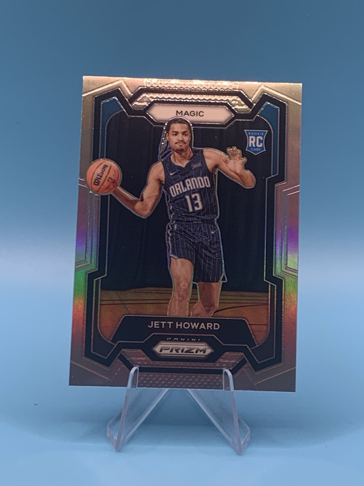 2023-24 Panini Prizm Silver Prizm Jett Howard #132 RC Orlando Magic
