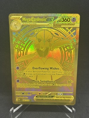 Mega Gardevoir EX 187/132 - Me01: Mega Evolution Holo MINT