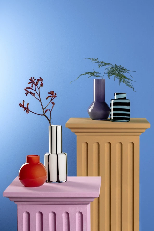 Vase LEONARDO BUONI AMICI LBH 15.20x15.20x26.20 cm bunt Blumenvase Blumengefäß - Bild 4 von 4