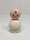 Vintage Fisher Price little people white baby 👶 for Hospital 931