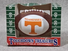 Tennessee Volunteers Football Christmas Ornament Touchdown Treasures Topperscot