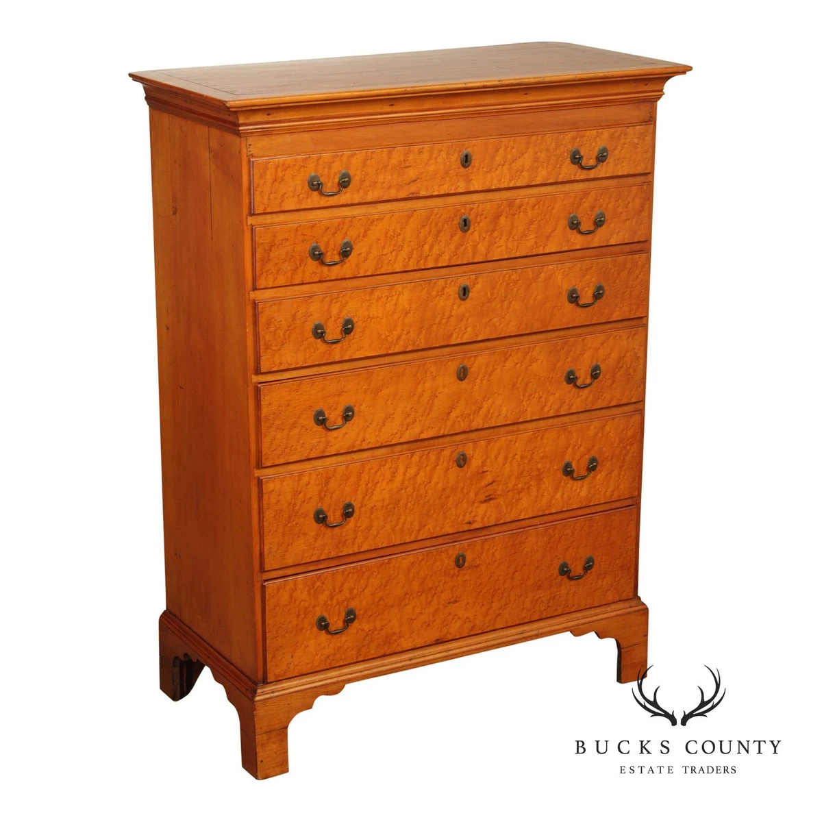 United States Maple Antique Dressers & Chests of Drawers for sale