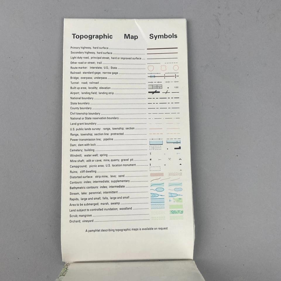 USGS Topographic Map 1994 Survey 30"x60" MS, LA Hattiesburg 31089-A1-TM-100 - Image 3 of 4