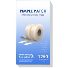Pimple Patches for Face 1250 Count , Cut-to-Size 0.47in 16.4ft, skin color