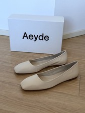 Aeyde Ida - Gr. 42 Ballerinas Flats - Creme - Creamy Nappa - Off White