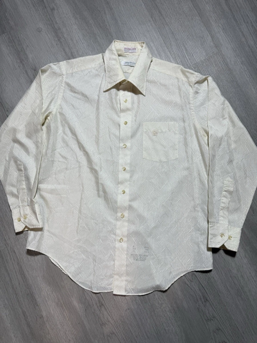 oleg cassini dress shirt Oleg Cassini Button-Up shirt 18 (36/37) Tall Blue Long Sleeves