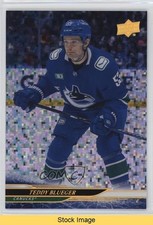 2024-25 Upper Deck Series 2 Rainbow Speckled Foil Teddy Blueger #428 READ 3d2