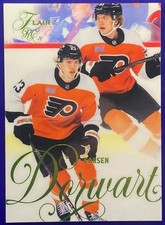 2025-26 Flair - Karsen Dorwart #187 Image B Variant Forecheck /349 Flyers RC