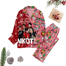 NKOTB All I Want For Christmas Is New Kids On The Block Pajamas Set