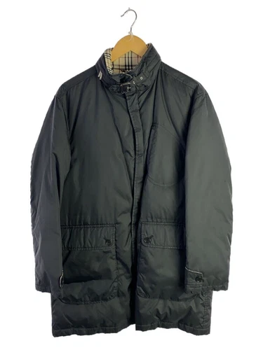 Piumino Cappotto Burberry Black Label M Poliestere Nero