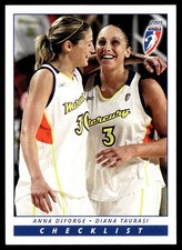 2005-06 Rittenhouse WNBA Diana Taurasi / Anna DeForge #110 B