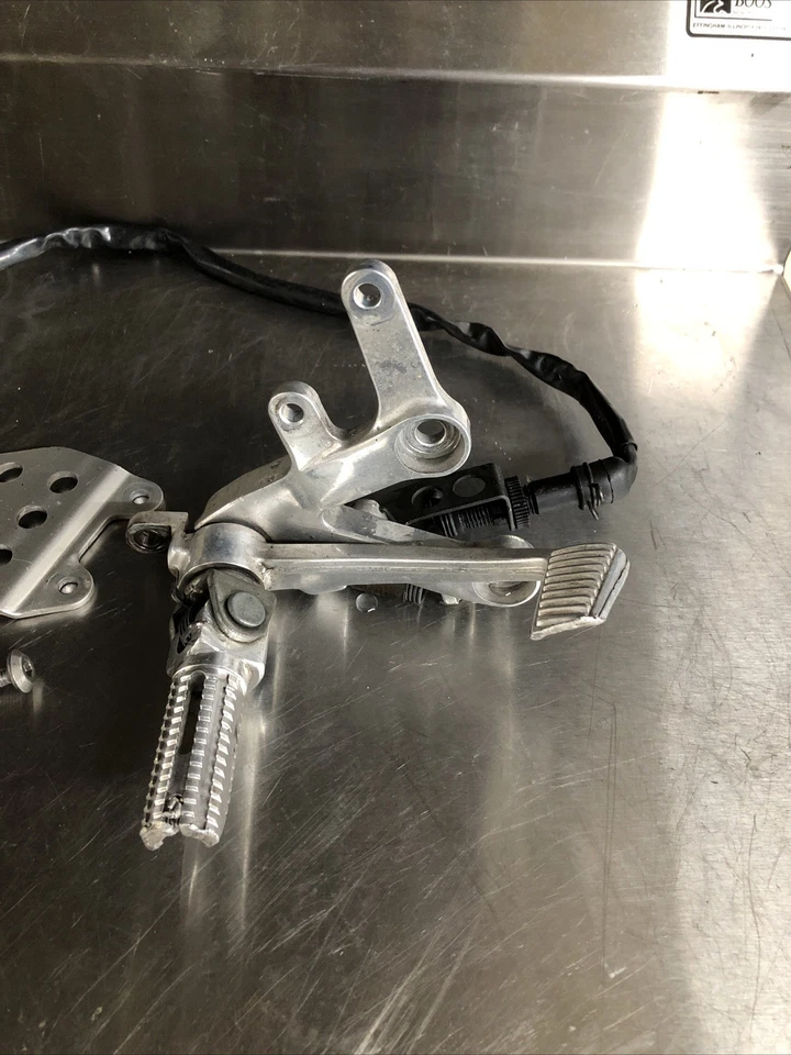 02-03 HONDA CBR954RR RIGHT REARSET REAR SET BROKE PEG BENT PEDAL SEE PICS #3 - Image 2 of 4