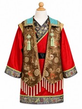 Disney Store Pirates Of The Caribbean Elizabeth Swan Asian Costume Kid's Sz 7/8