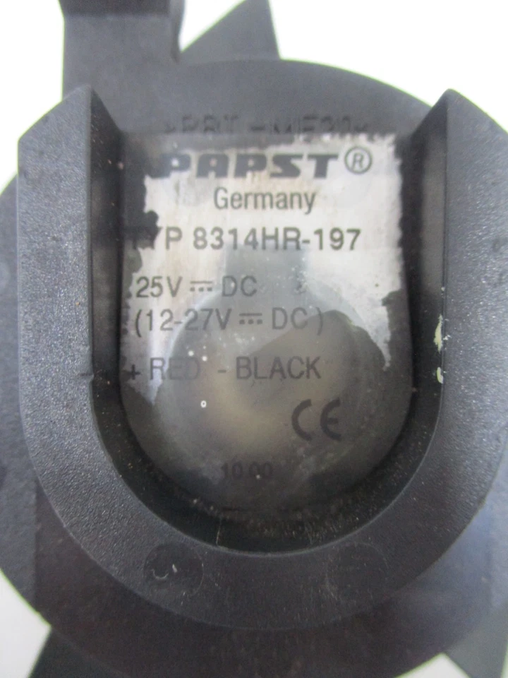 PAPST 8314HR-197 Drive Cooling Fan 25V-DC 12-27 VDC - Image 3 of 4