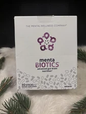 Amare Menta Biotics unflavored Gut-Brain Nutrition 30 Sticks