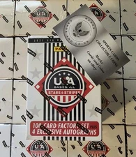 2025 Panini USA Baseball Stars & Stripes Factory Set - 4 Autos per Set !!