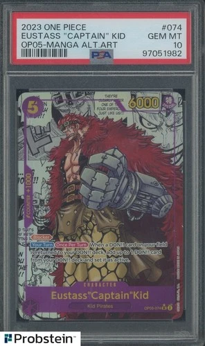2022 One Piece OP01-016 EN Nami Pre Errata Alternate Art PSA 10 GEM MINT
