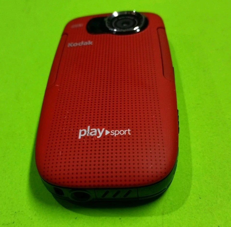 Kodak Playsport ZX5 Camcorder High Definition Waterproof HD Camera Tested Works - Image 3 of 4