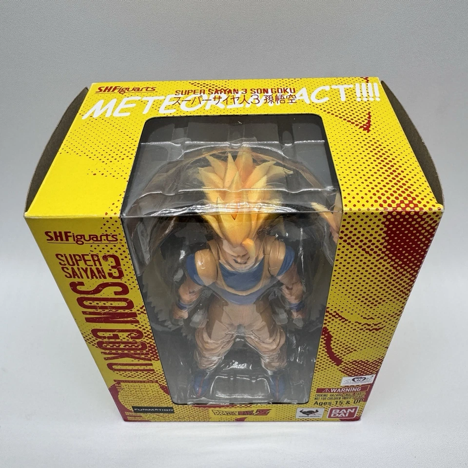 S.H. Figura de acción Figuarts Dragon Ball Z Super Saiyan 3 Son Goku Falta Halo Foto 4 de 4