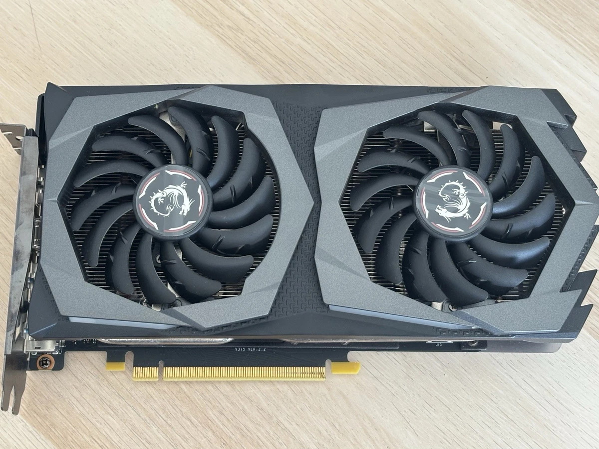 MSI NVIDIA GeForce GTX 1660 NVIDIA Computer Graphics Cards for
