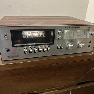 Modular Component Systems 3550 Dolby Cassette Deck - Powers On - Untested