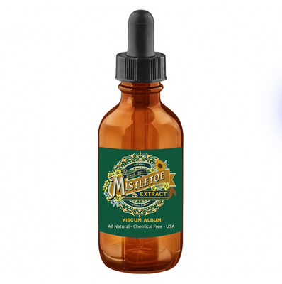 Mistletoe Herb Extract Classic Herbal Tincture Drops EASY USA