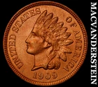 1909 Indian Head Cent - Choice Gem Brilliant Uncirculated MS+++ Red  #i4223