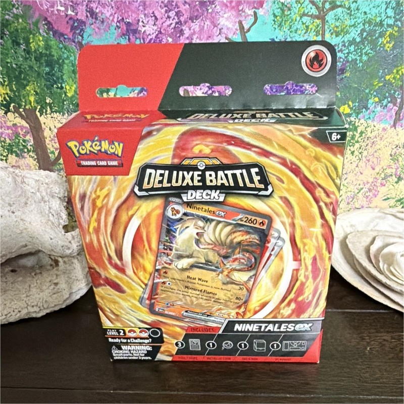 Pokémon Pokémon TCG Ninetales ex Deluxe Battle Deck 60-Card Deck, English 2024