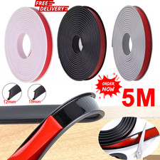 5M U-Shape Flexible Edge Banding Self Adhesive Furniture Edge Molding Trim Strip