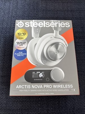 Steelseries Arctis Nova Pro Wireless Gaming Headset White