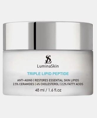 LuminaSkin Triple Lipid Peptide Anti Aging Restore Essential Skin Lipids Cream